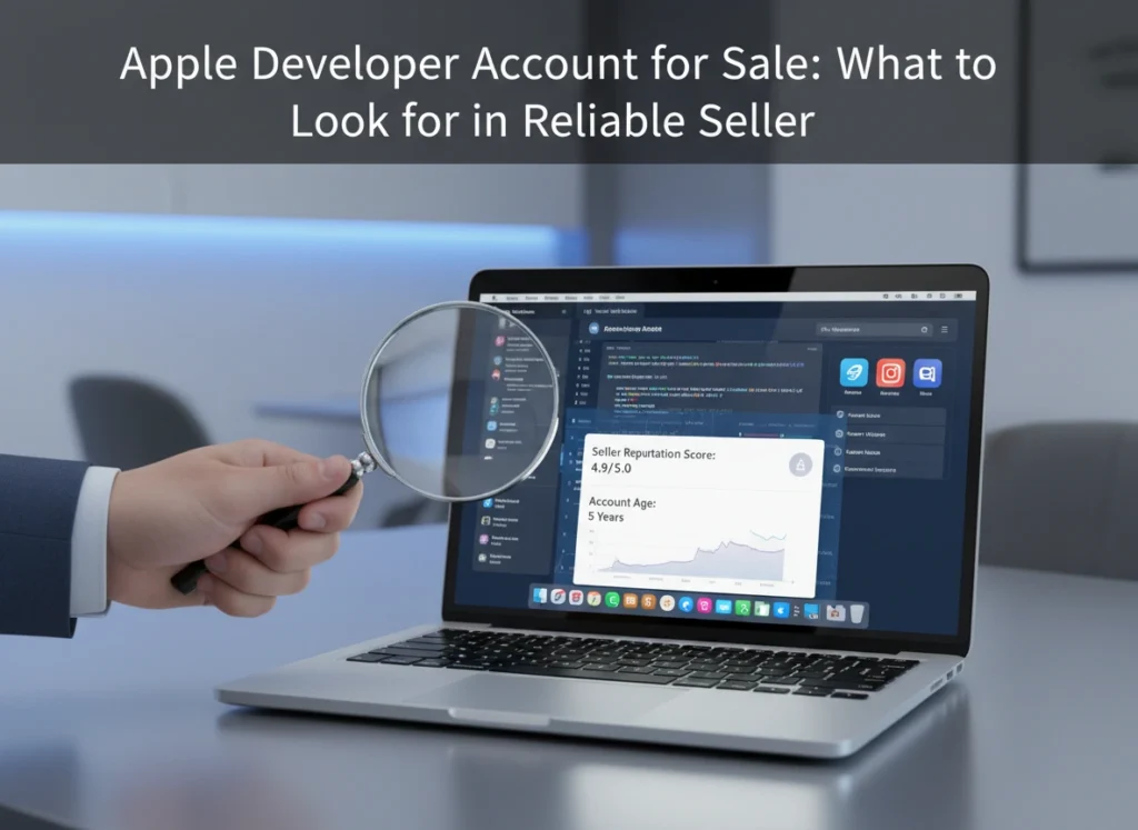 Apple Developer Account for Sale: What to Look for in a Reliable Seller